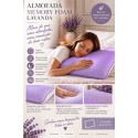 Almofada Memory Foam Lavanda