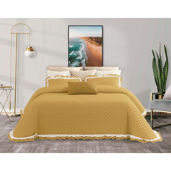Colcha Linen c/ Almofadas cheias