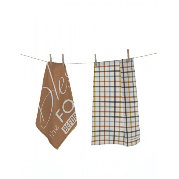 Pack 2 Panos Cozinha Felpo/Sarja da Naf Naf