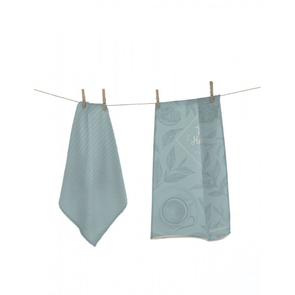 Pack 2 Panos Cozinha Felpo/Sarja da Naf Naf